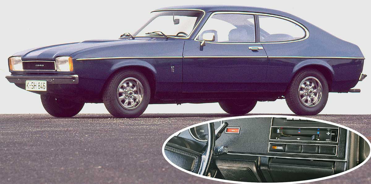 Ein später II-er in einem dunklen Blauton und mit Stahlsportfelgen. Die Felgenzierringe waren Teil der 1976 neu eingeführten GL-Ausstattung. Licht und Scheibenwischer werden nun über die Drei-Hebel-Anordnung bedient. Ein später II-er in einem dunklen Blauton und mit Stahlsportfelgen. Die Felgenzierringe waren Teil der 1976 neu eingeführten GL-Ausstattung. Licht und Scheibenwischer werden nun über die Drei-Hebel-Anordnung bedient.