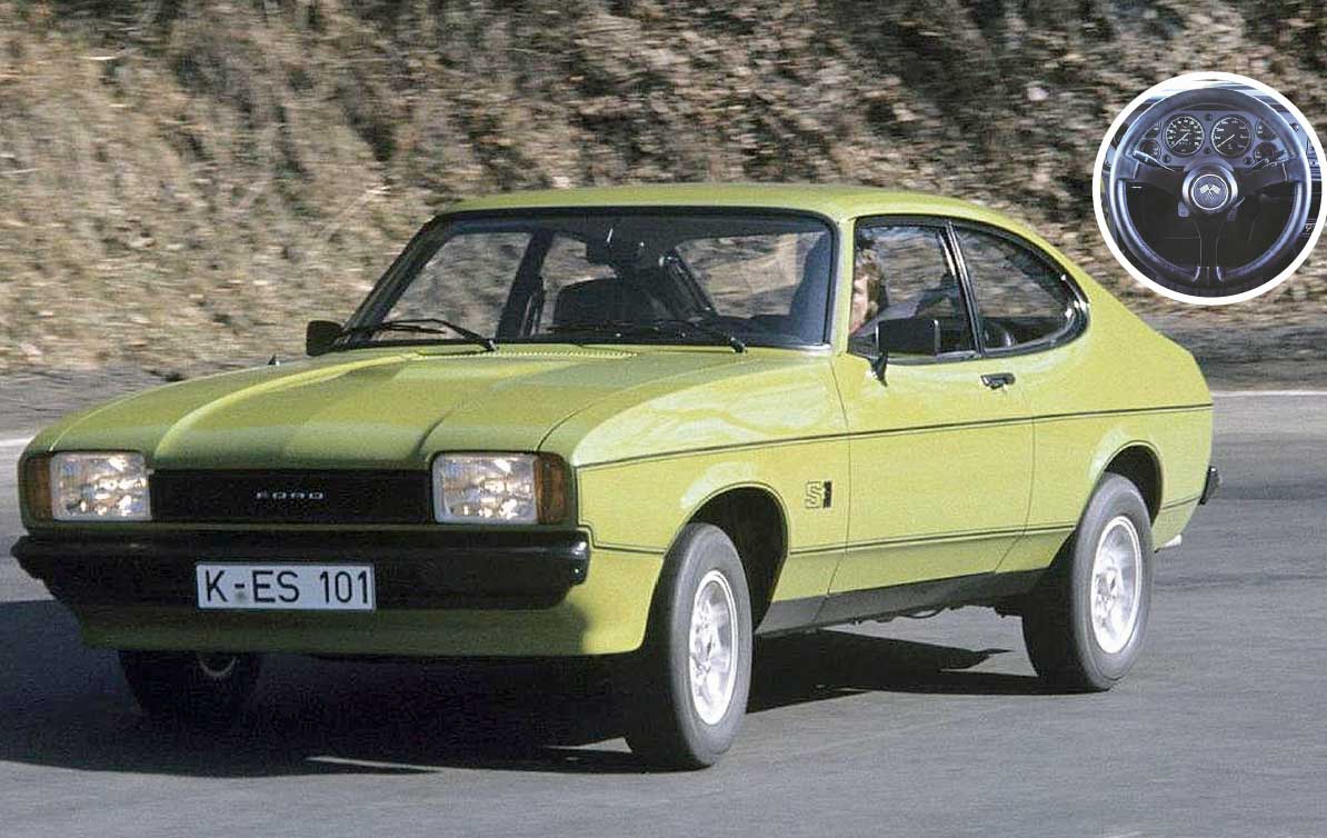 Zum Modelljahr 1976 debütierte die Ausstattung S im Capri. Die Autos waren äußerlich durch die schwarzen Akzente gut erkennbar. Innen zog das S-Lenkrad vor dem großen Armaturenbrett den Blick auf sich. Zum Modelljahr 1976 debütierte die Ausstattung S im Capri. Die Autos waren äußerlich durch die schwarzen Akzente gut erkennbar. Innen zog das S-Lenkrad vor dem großen Armaturenbrett den Blick auf sich.