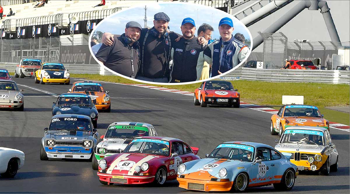 Im letzten Jahr war nur ein Capri im Rahmen der Rennen bei der Nürburgring Classic am Start. Dies soll sich 2026 ändern. Das Brauneiser-Team besteht aus (von links): Thorsten Bürvenich (Teamchef), Thomas Uhles, Hans Gerd Brauneiser und Marc Roessler. Im letzten Jahr war nur ein Capri im Rahmen der Rennen bei der Nürburgring Classic am Start. Dies soll sich 2026 ändern. Das Brauneiser-Team besteht aus (von links): Thorsten Bürvenich (Teamchef), Thomas Uhles, Hans Gerd Brauneiser und Marc Roessler.
