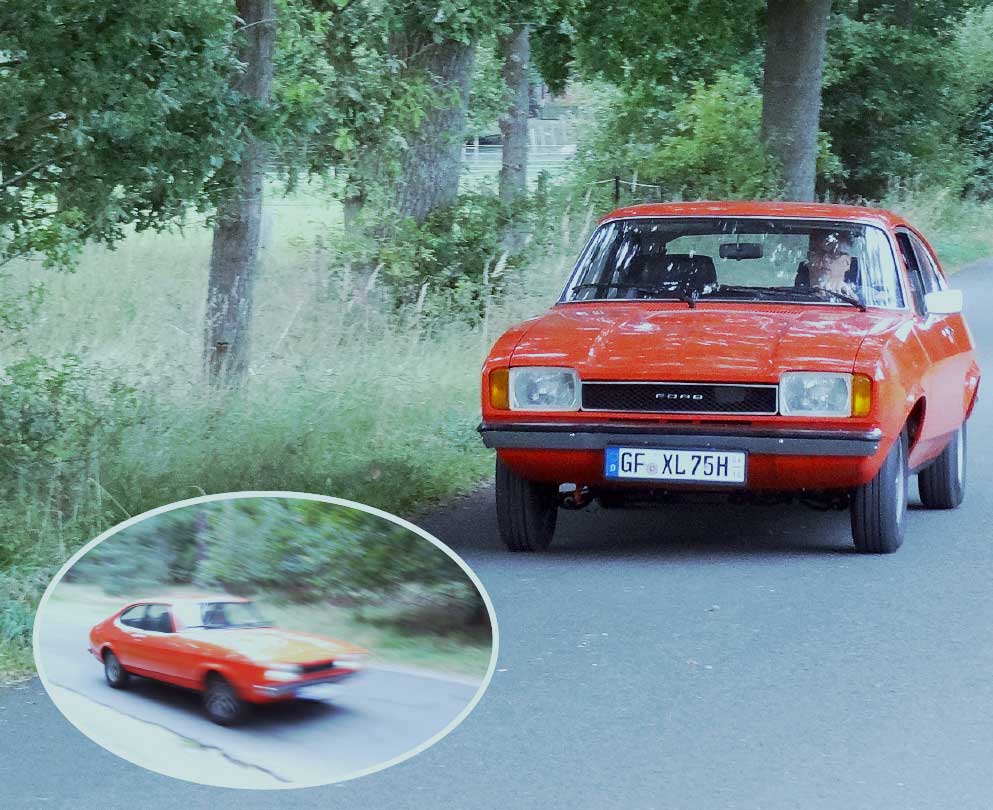 Nein, das Auto ist nicht Orange!