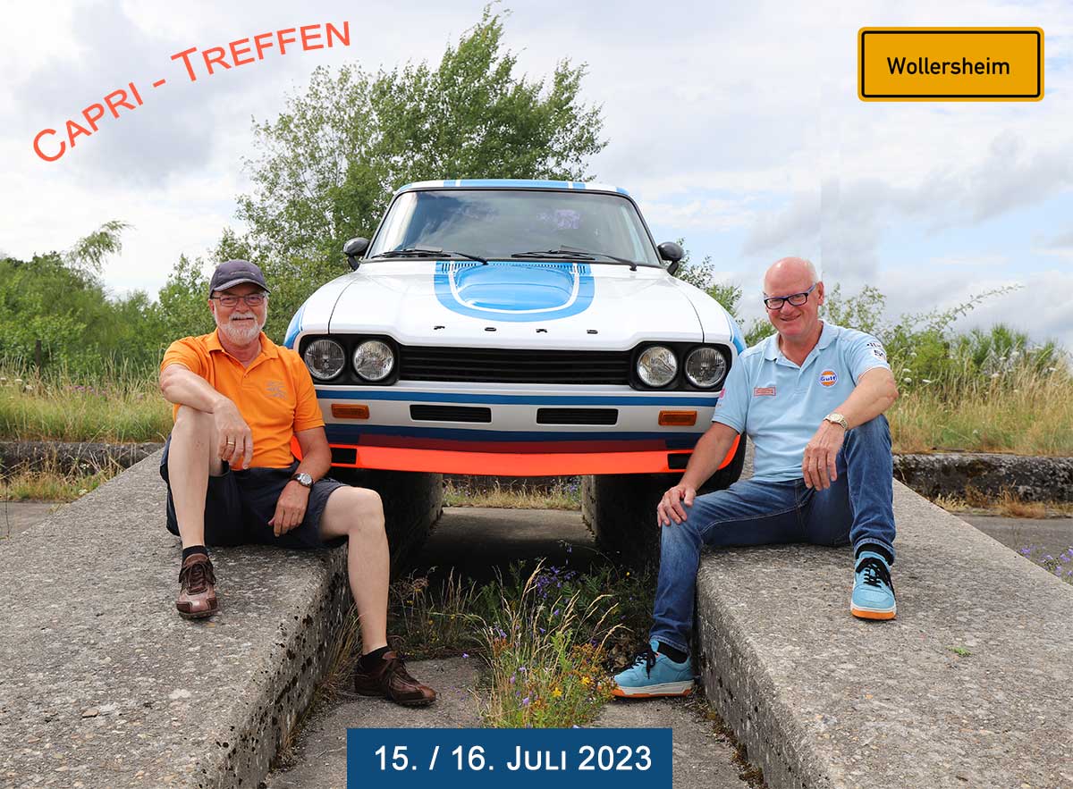 1. Ford Capri-Treffen in Wollersheim 2023