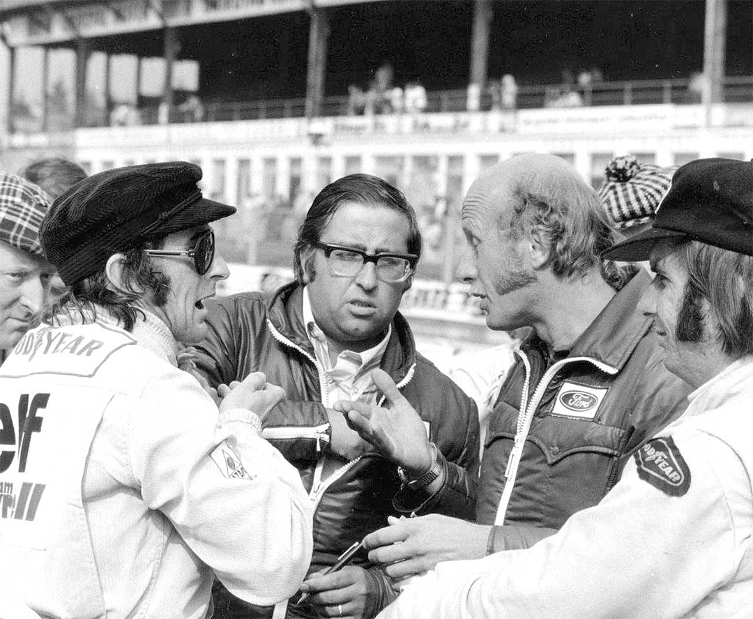 Diskussion am Nürburgring 1973