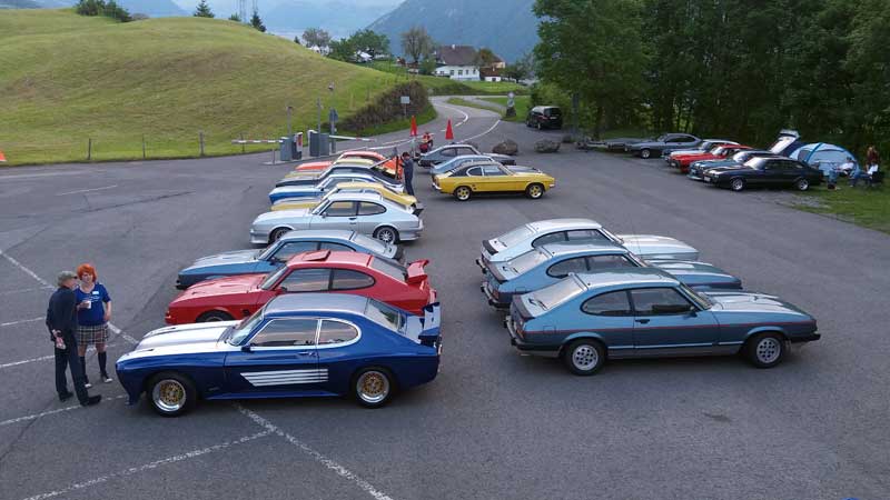 Bericht vom Capri Treffen (27. - 29.05.2016) des Capri Club Mythen