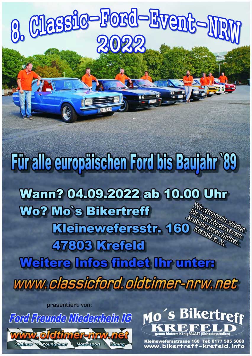 Classic Ford Event NRW 2022