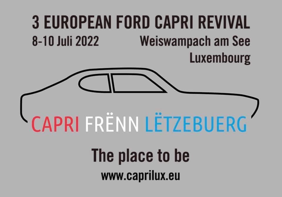 3. European Ford Capri Revival in Luxemburg