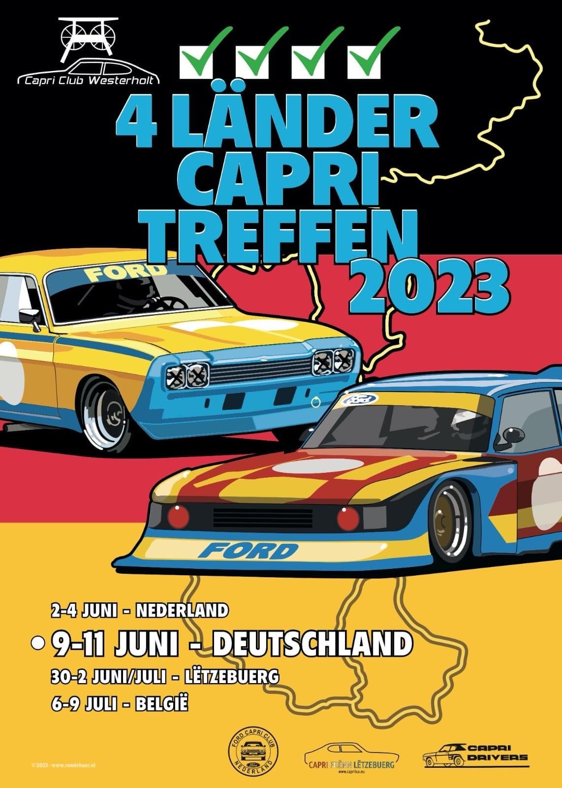 4LänderTreffen ist geplant Capri Club Deutschland e.V.