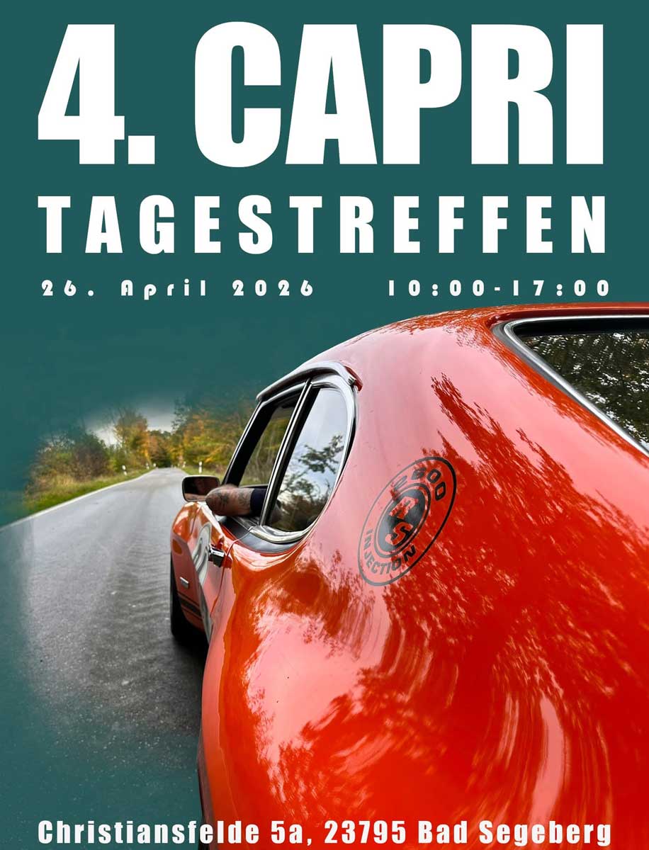 4. Ford Capri Tagestreffen in Bad Segeberg 4. Ford Capri Tagestreffen in Bad Segeberg