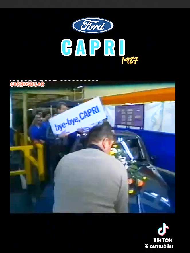 Video: Ford Capri 1987